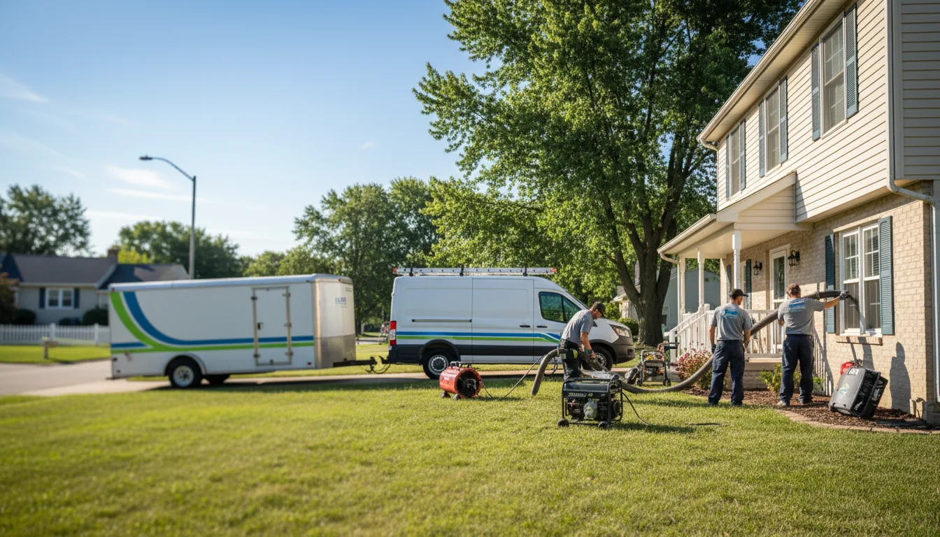 Flooded Basement Restoration And Cleanup With Repair in Manlius, NY near me